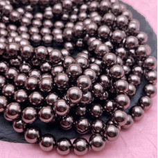 Жемчуг Майорка серо-коричневая 10 мм Жемчуг Майорка серо-коричневая 10 мм