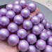 Жемчуг Майорка сиреневая матовая перламутр 20 мм