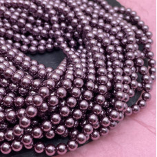 Жемчуг Майорка темно-сиреневый 6 мм Жемчуг Майорка темно-сиреневый 6 мм