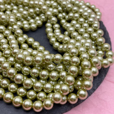 Жемчуг Майорка зеленый 8 мм Жемчуг Майорка зеленый 8 мм