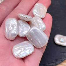 Жемчуг прямоугольник ~ 20 мм штучно